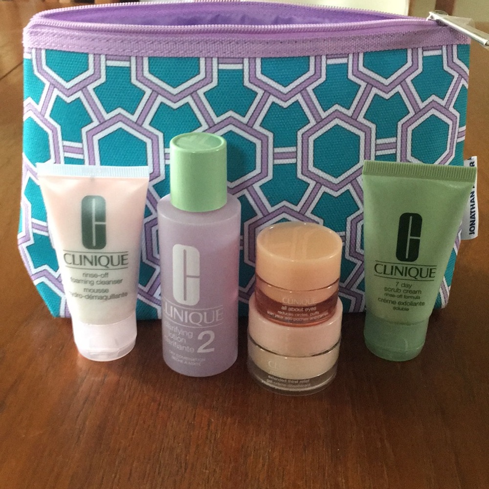 Clinical skincare sample lot
